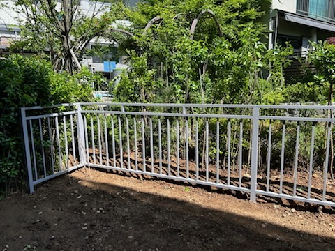 김포 한강신도시 화단 울타리